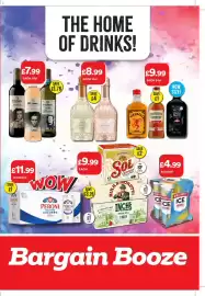 Bargain Booze leaflet Page 2: Corvezzo Prosecco Doc €8,99, Smirnoff ice original €4,99