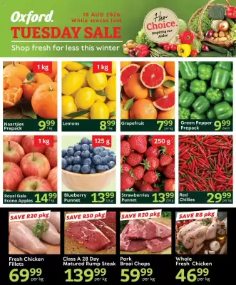 Oxford Freshmarket (valid until 18-08)