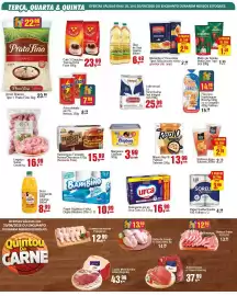 Folheto Negreiros semana 34 Página 3: Hambúrguer Faroeste Aurora Churrasco €15,99, Arroz branco tipo 1 prato fino €23,99