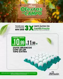 Catálogo Supermercado Precito Página 1: Ovos brancos com 20 un tipo extra €10,99