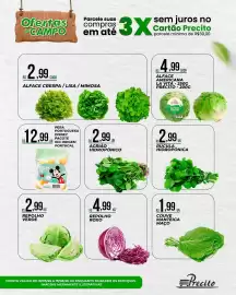 Catálogo Supermercado Precito Página 15: Agrião hidropônico €2,99, Rúcula hidropônica €2,99