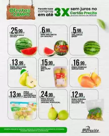 Catálogo Supermercado Precito Página 5: Mini melancia da magaly €6,99, Pera forelle importada €16,99