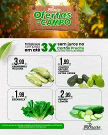 Catálogo Supermercado Precito Página 6: Abobrinha italiana €3,99, Chuchu escuro chuchu extra verde €1,99