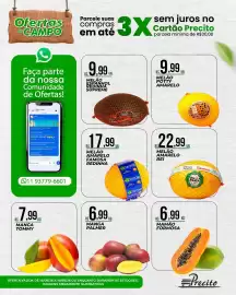 Catálogo Supermercado Precito Página 7: Melão espanhol redinha supreme €9,99, Melão amarelo famosa redinha €17,99