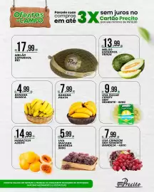 Catálogo Supermercado Precito Página 8: Uva niagara bandeja €5,99, Banana prata €7,99