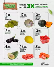 Catálogo Supermercado Precito Página 9: Tomate vermelho grape à granel €19,99, Berinjela comum €5,99