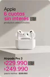 Catálogo Ripley Página 6: Apple - airpods pro 3 €229.990,00