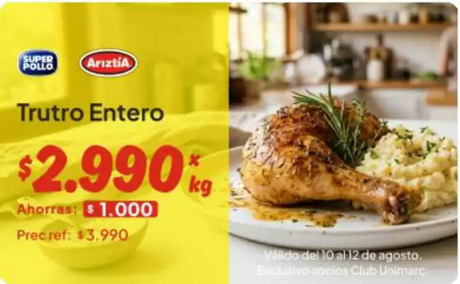 Unimarc (válido hasta 27-08)