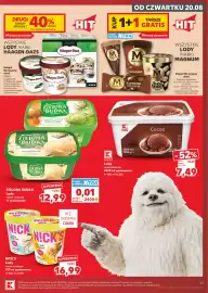 Kaufland gazetka tydzień 34 Strona 17: Lody K-Classic €7,49