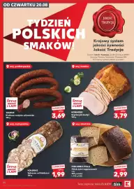 Kaufland gazetka tydzień 34 Strona 24: Szynka Koniarek €3,79