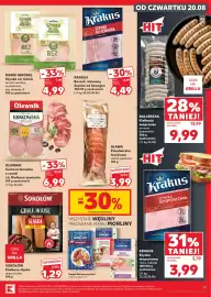 Kaufland gazetka tydzień 34 Strona 41: Kiełbaski na grilla Balcerzak €9,99