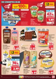 Kaufland gazetka tydzień 34 Strona 42: Jogurt owocowy Piątnica €1,49