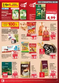 Kaufland gazetka tydzień 34 Strona 45: Chipsy Przysnacki €4,99