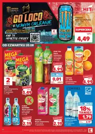 Kaufland gazetka tydzień 34 Strona 46: Napój energetyczny €4,49