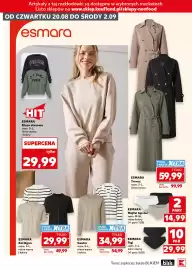 Kaufland gazetka Strona 10: Trencz Esmara €59,99, Sweter Esmara €34,99