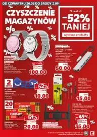 Kaufland gazetka Strona 4: Hub USB Setty 5 w 1 Hdmi €50,00, Smartwatch Tracer SMK12 Stellar €100,00
