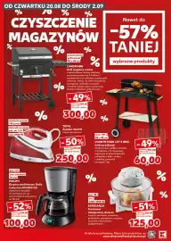 Kaufland gazetka Strona 6: Żelazko Tefal SV6111 €250,00, Ekspres przelewowy Philips Daily Collection HD7459/20 €100,00