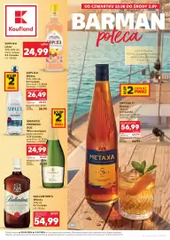 Kaufland gazetka | Alkohole Strona 1: Wino musujące Girasole Prosecco DOC €24,99, Whisky Ballantine's Finest €54,99