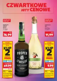 Kaufland gazetka | Alkohole Strona 2: Cydr Cidersecco €11,99, Whiskey Proper No. Twelve €69,99