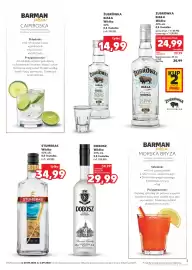 Kaufland gazetka | Alkohole Strona 3: Wódka Dobosz €29,99, Wódka Stumbras €34,99