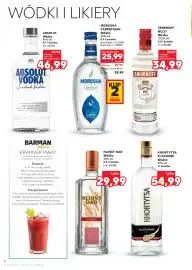 Kaufland gazetka | Alkohole Strona 6: Wódka Khortytsa Platinum €54,99, Wódka Morosha Carpathian €25,99