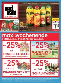 Maximarkt Flugblatt woche 34 Seite 1