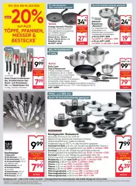 Maximarkt Flugblatt woche 34 Seite 18: Edelstahl-Bratpfanne „München“ €19,99, Tefal Change Keramik-Pfannen €27,92