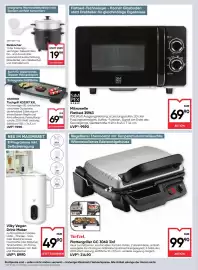 Maximarkt Flugblatt woche 34 Seite 20: Severin Tischgrill KG2397 XXL €69,90, SimPex Basic Mikrowelle Flatbed 35963 €69,90