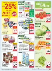 Maximarkt Flugblatt woche 34 Seite 9: Innocent Coconut Water €3,39, Schärdinger Kaisertaler €1,99