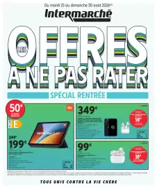Catalogue Intermarché Hyper | multimédia page 1: REBORN IPHONE 13 €349,00, REBORN ECOUTEURS AIRPODS 3 €99,00