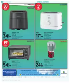 Catalogue Intermarché Hyper | multimédia page 4: SEVERIN MINI FOUR 20 LITRES €54,99, SEVERIN Grille pain €17,99
