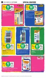 Catalogue Intermarché Hyper page 18: PILOT FRIXION BALL CLICKER €2,95, BIC Velleda €1,33