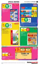 Catalogue Intermarché Hyper page 19: BIC KIDS €4,49, STABILO Surligneurs Swing Cool €2,97
