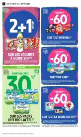 Catalogue Intermarché Hyper page 4: YOP Yaourts à boire, Lactel UHT Bio €3,00