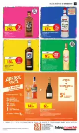 Catalogue Intermarché Hyper page 41: PASTIS 51 €18,15, Old Nick RHUM BLANC TRADITIONNEL €13,40