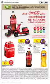 Catalogue Intermarché Hyper page 44: Fanta boisson gazeuse orange €1,62, Coca-Cola Boisson gazeuse Cherry €3,68