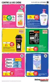 Catalogue Intermarché Hyper page 45: GARNIER MASQUE PUR CHARBON €5,21, Gillette Venus Rasoir Intimate €9,82