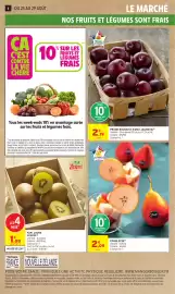 Catalogue Intermarché Hyper page 6: QTEE POIRE €2,09, Zespri Kiwi Jaune €1,88
