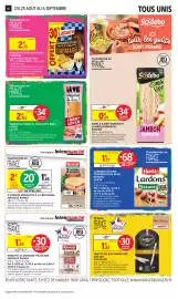 Catalogue Intermarché page 16: Monique Ranou Rosette €2,43, LA VIE SANDWICH VÉGÉTAL BAGUETTE BBQ LOVER €2,03