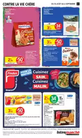 Catalogue Intermarché page 17: Findus L'Atelier Poisson Colin d'Alaska €1,81, Findus Croustibat €3,62