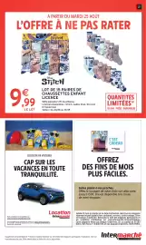 Catalogue Intermarché page 27: Lot de 15 paires de chaussettes enfant licence €9,99