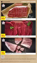 Catalogue Intermarché page 8: JEAN ROZÉ BIFTECK €12,90, JEAN ROZÉ RÔTI RUMSTECK OU RUMSTECK €14,99