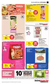 Catalogue Intermarché Express page 9: Maître CoQ CoQ'Ailes Nature €2,89, SODEBO SIMPLE & BON SANDWICH JAMBON EMENTAL €0,91