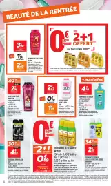 Catalogue Netto semaine 35 page 4: DOP Douche crème barbe à papa €1,77, ELSEVE SHAMPOOING COLOR VIVE €2,40
