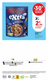 Catalogue Maximarché page 20: Kellogg's eXtra granola chocolat au lait €2,20