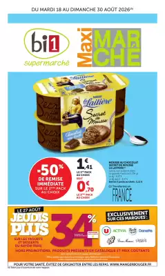 Catalogue Maximarché (valable jusqu'au 30-08)