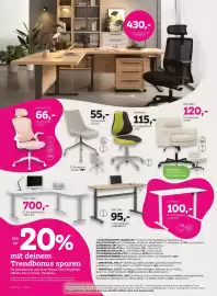 Mömax Flugblatt Seite 4: Drehstuhl Louis €79,90, Jugenddrehstuhl Kiki €115,00