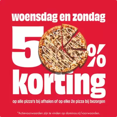 Domino´s pizza (geldig t/m 31-08)