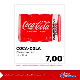Volantino Iper Tosano settimana 34 Pagina 6: Coca-Cola Classica/zero €7,00