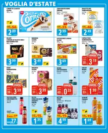 Volantino Tigros Pagina 10: Magnum Algida €3,99, Succhi Bravo €1,99